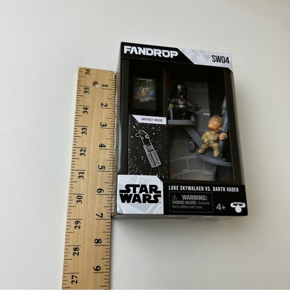 FANDROP Luke Skywalker vs Darth Vader SW04 Artifact Empire Strikes Back Diorama - Picture 5 of 5